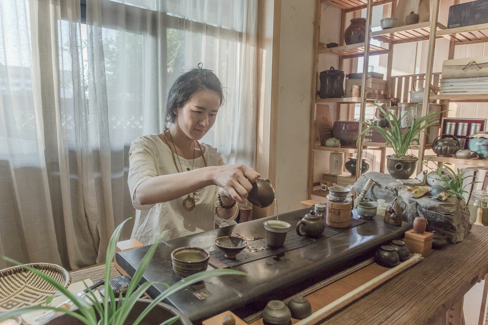 Zen Tea House Seven Stars Park Bed and Breakfast Guilin Eksteriør billede