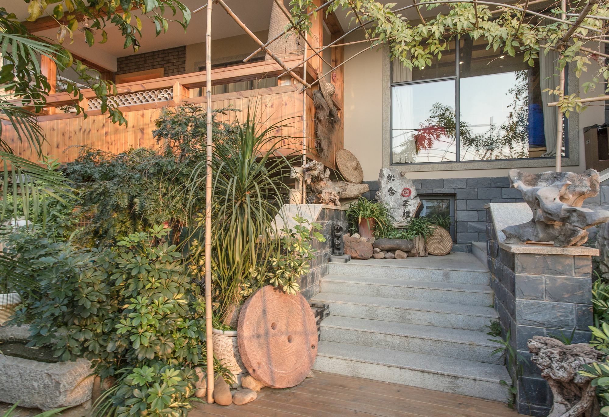 Zen Tea House Seven Stars Park Bed and Breakfast Guilin Eksteriør billede